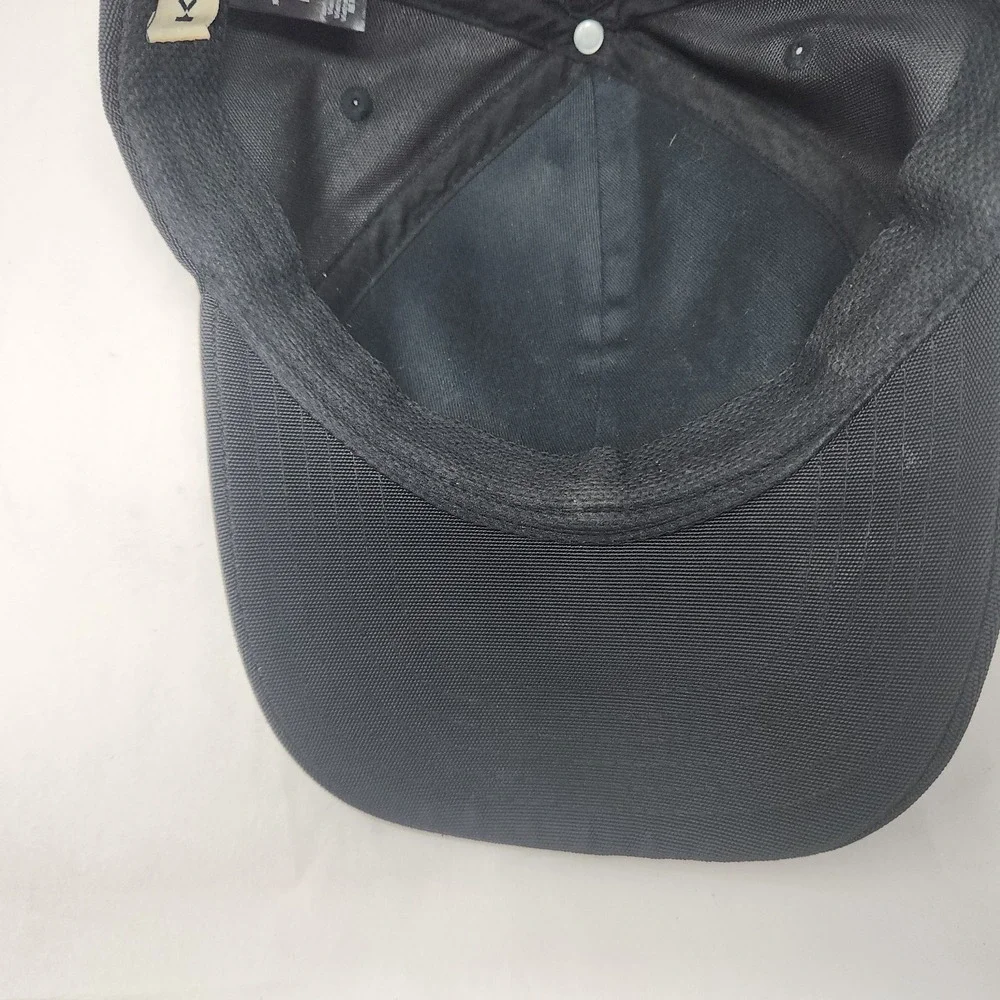 KENZO PARIS Embroidered Canvas Kampus Tiger Baseball Cap Hat Strapback Black